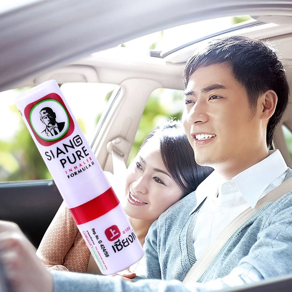 6 шт Таиланд Сян мята цилиндр контейнеры для носовых ингаляторов освежить мозг