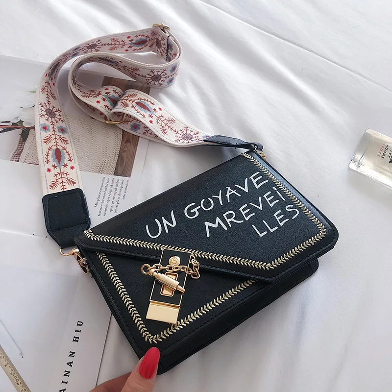 Маленькие сумки для женщин новая женская сумка широкополосная на ремне с новой