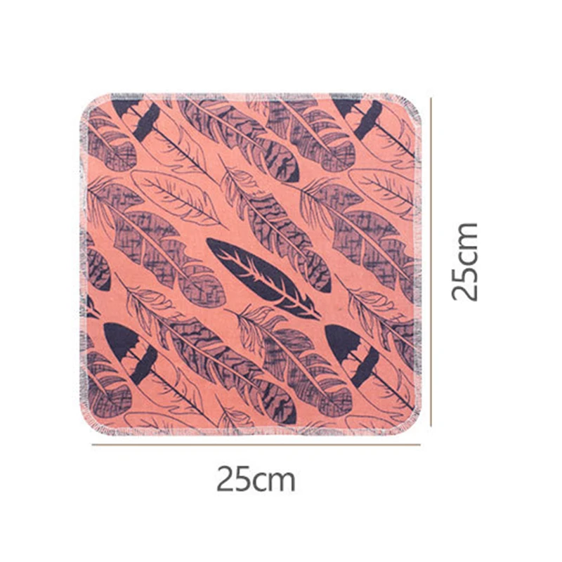 1PC Reusable Dish Towels Washable Scouring Pads Table Mats Napkins Simple Design Tableware Kitchen Tool 25X25cm TXTB1 | Дом и сад