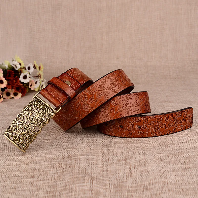 Women's Leather Belt Court Belt Luxury Brand Women Belt Korean Version Leisure Ceinture Femme Luxe Belts For Women Pasek Damski
