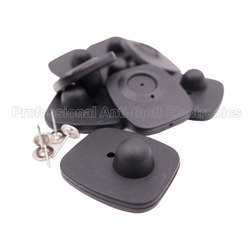 Жесткая радиочастотная бирка безопасности eas 8 2 МГц мини квадратная rf для одежды