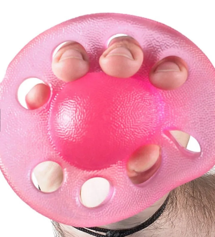 

Squeeze Hand Exerciser Flex Finger Extension Trainer Stress Ball Grip ball
