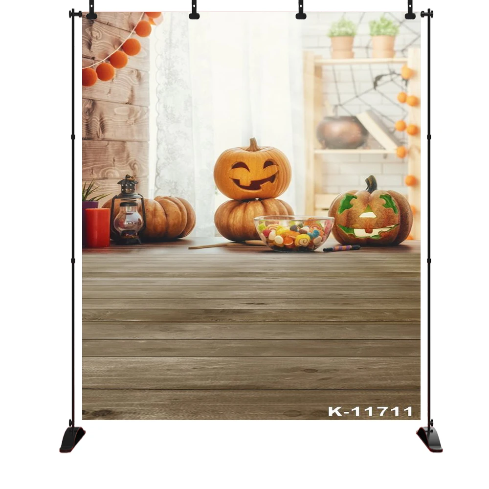 Фон для фотосъемки на Хеллоуин с милым тыквенным фонариком детей | Электроника