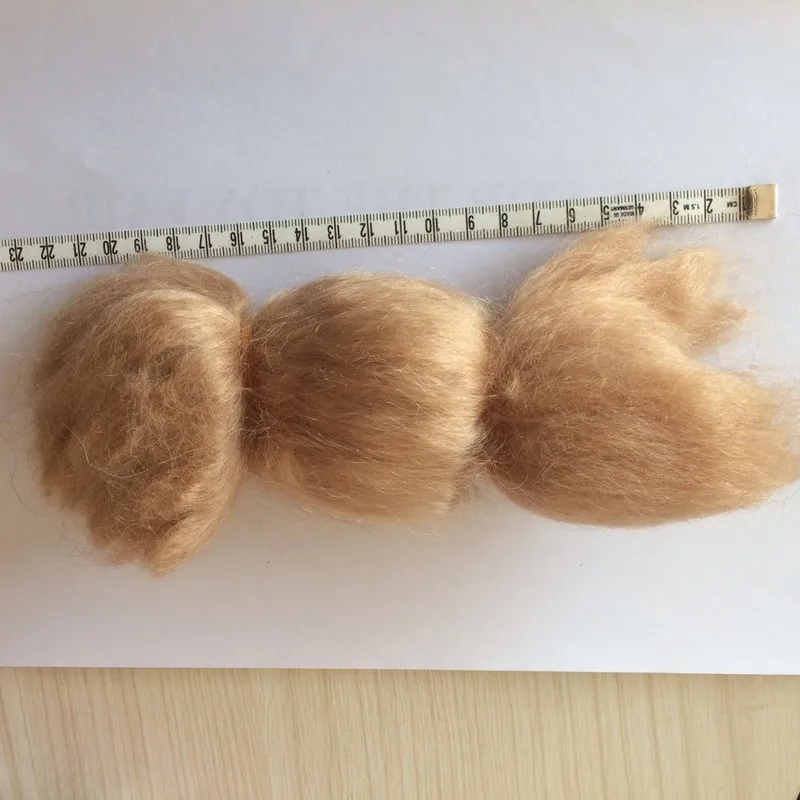 

New Hand Made Wig Baby Mohair Doll Hair Reborn Baby Doll Hair with Fit for DIY
