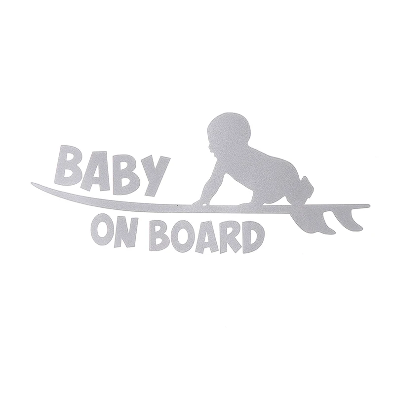 Милая Виниловая наклейка для детей мальчиков малышей в машине на доске горячая