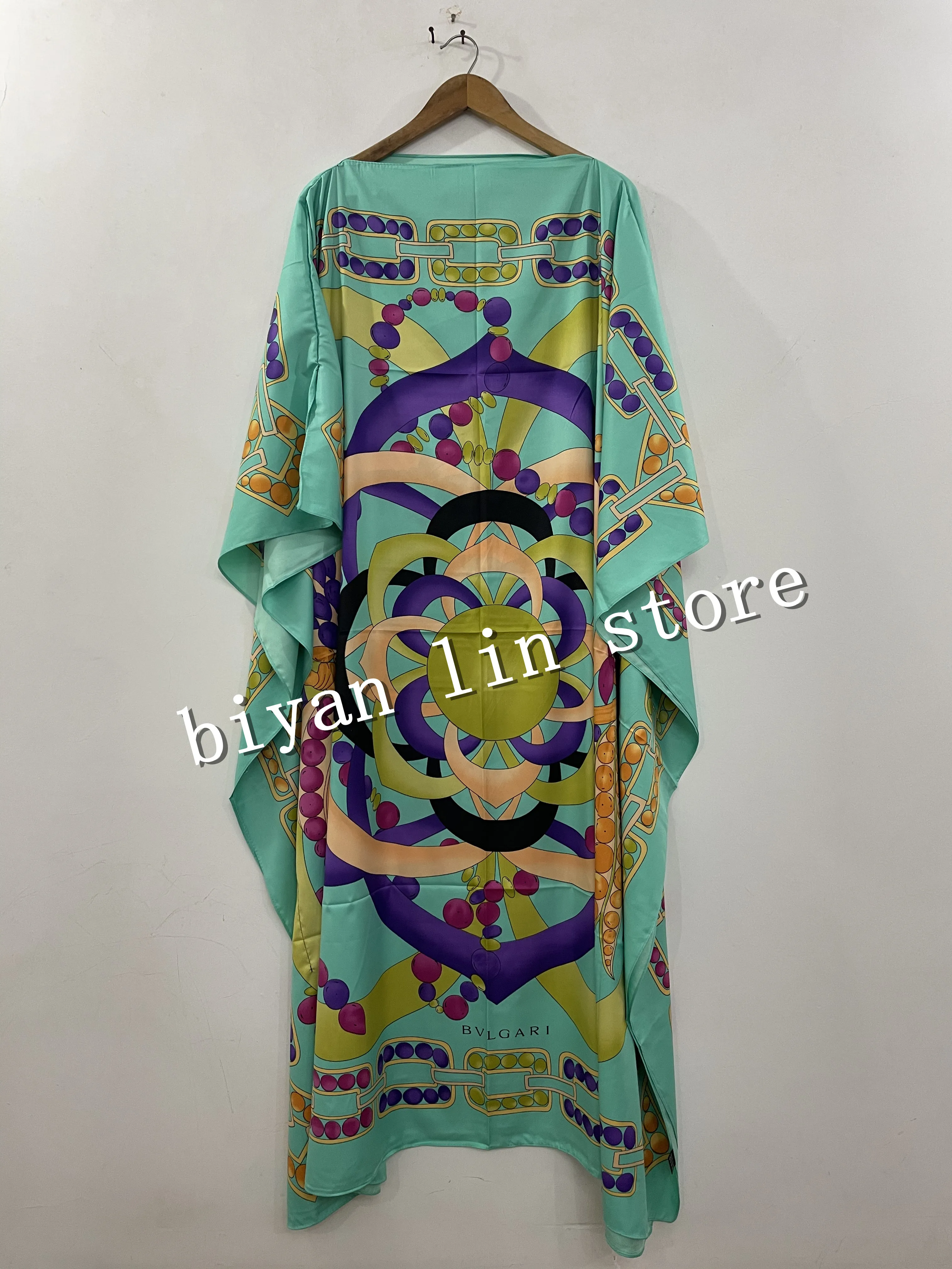 Платье женское длинное с принтом базин оверсайз 130 см обхват груди 2020 |