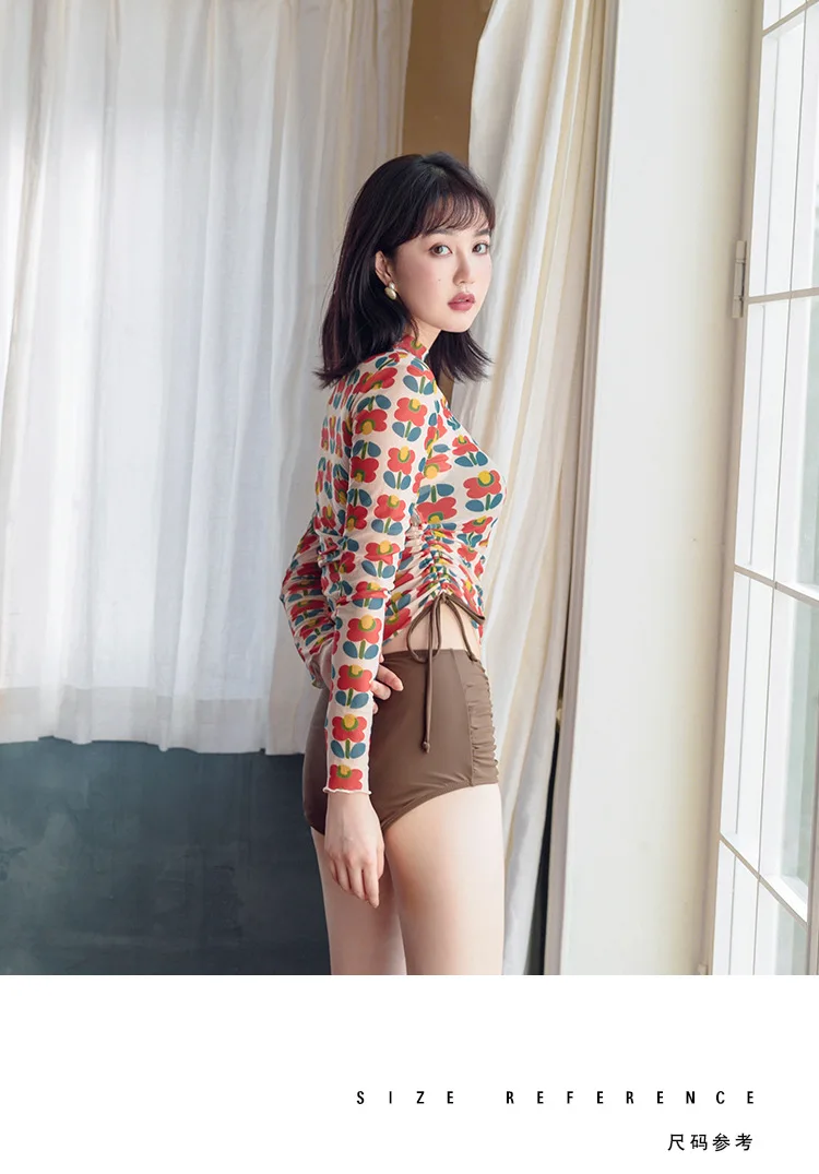 Пикантное женское бикини Rashguard женский купальный костюм летняя женская одежда с