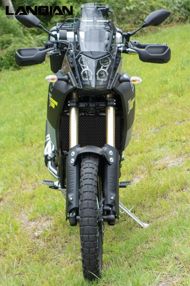 

Motorcycle Aluminum Radiator Grille Guard Cover Protector Parts For Tenere 700 Tenere700 T7 Rally 2019 202 2021 Accessories