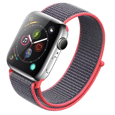 Нейлоновый ремешок для часов для Apple Watch Series 3 2 1 38 мм 42 мм мягкая дышащая Замена Спортивная петля для Iwatch Series 4 5 44 мм 40 мм - Цвет ремешка: color 12