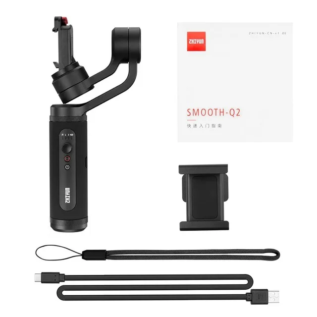 Q2 Standard Box Zhiyun Smooth Q2 3-осевой ручной смартфон Gimbal стабилизатор pk DJI Osmo Mobile 3 2 - Цвет: Q2 Standard Box