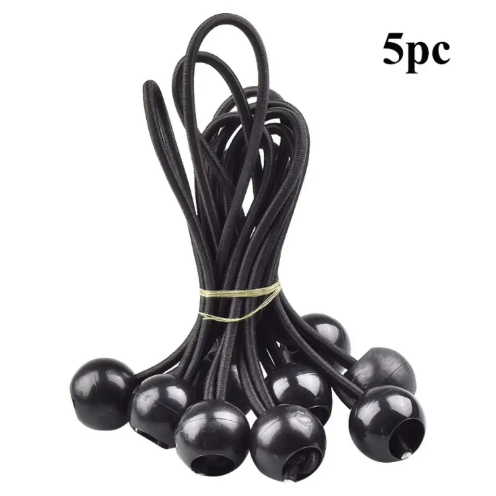 

5/10 Pcs Plastic Ball Head Bungee Cords for Outdoor Camping Tent
