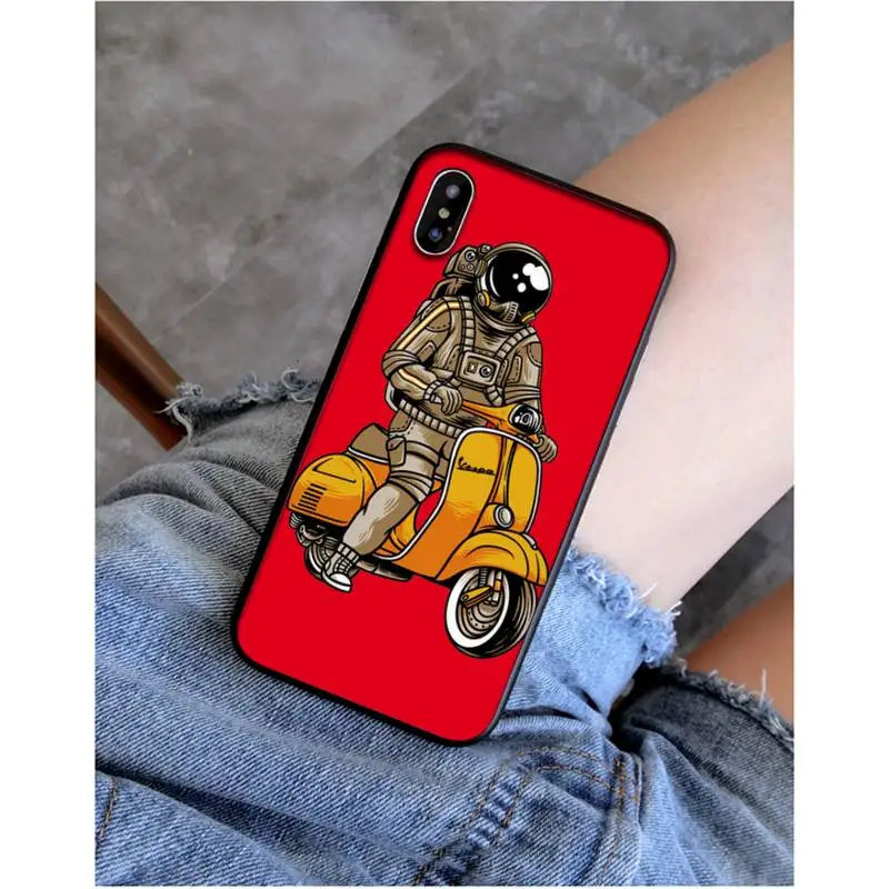 Мягкий чехол для телефона Babaite Vespa Scooter iphone 11 Pro Max X XS MAX 6 6s 7 8 plus 5 5S 5SE XR SE2020 |