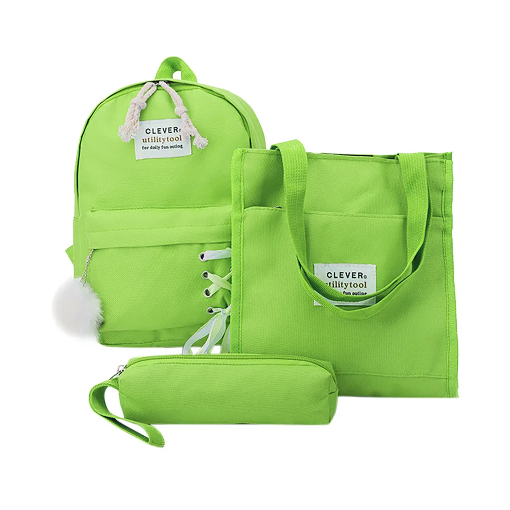 Новый водонепроницаемый нейлоновый рюкзак для женщин Детский школьная сумка