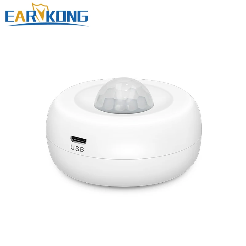 Умный Потолочный Мини-датчик Zigbee 3 0 Tuya датчик движения человека PIR умная жизнь