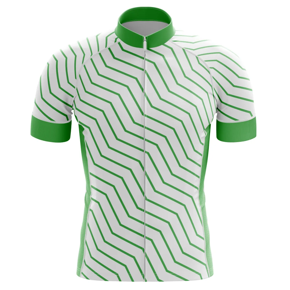 

HIRBGOD 2021 New Thanksgiving Men's Green Twill Jersey Cycling Anti Sweat Short Sleeve Bike Shirt Summer Riding Top,TYZ508-01