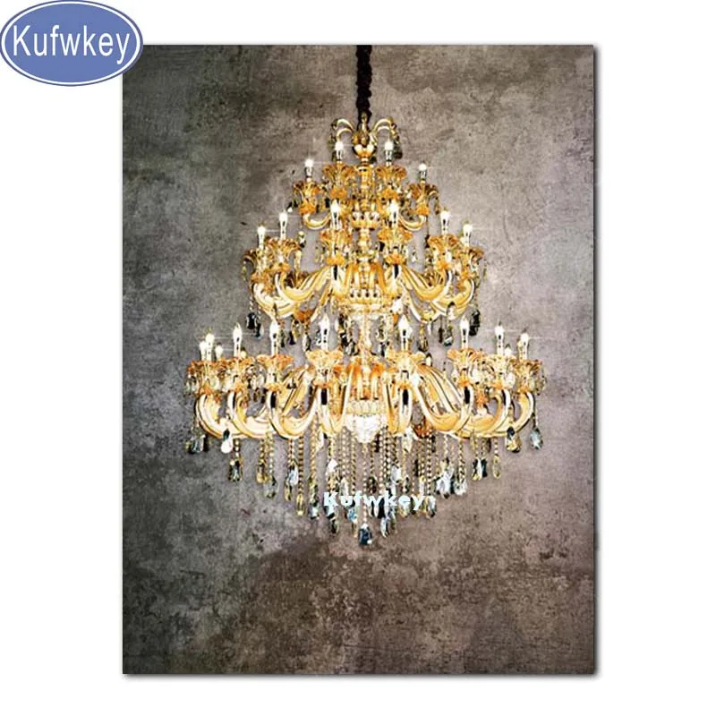 Светодиодная настенная алмазная живопись вышивка крестиком светильник