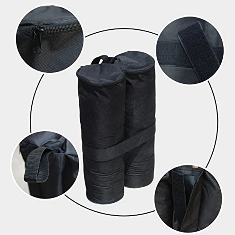 

4PCS Canopy Tent Weights Bag Leg Weights SandBags for Canopy Tent Weights Sand Bag Outdoor Canopies