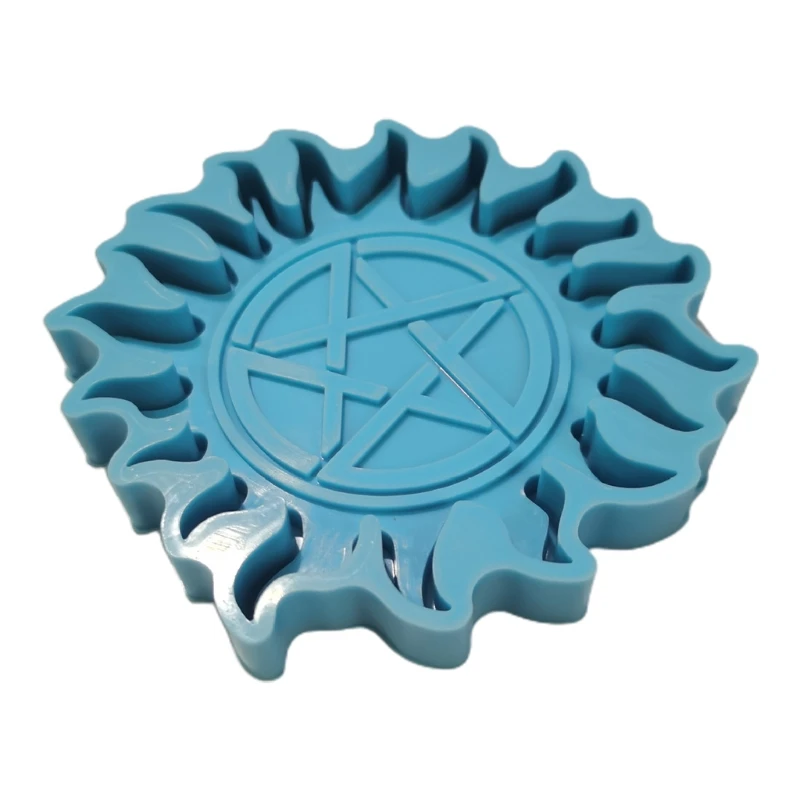 

Mars Shape Coaster Epoxy Resin Mold Cup Mat Pad Silicone Mould DIY Crafts Decorations Ornaments Casting Tools