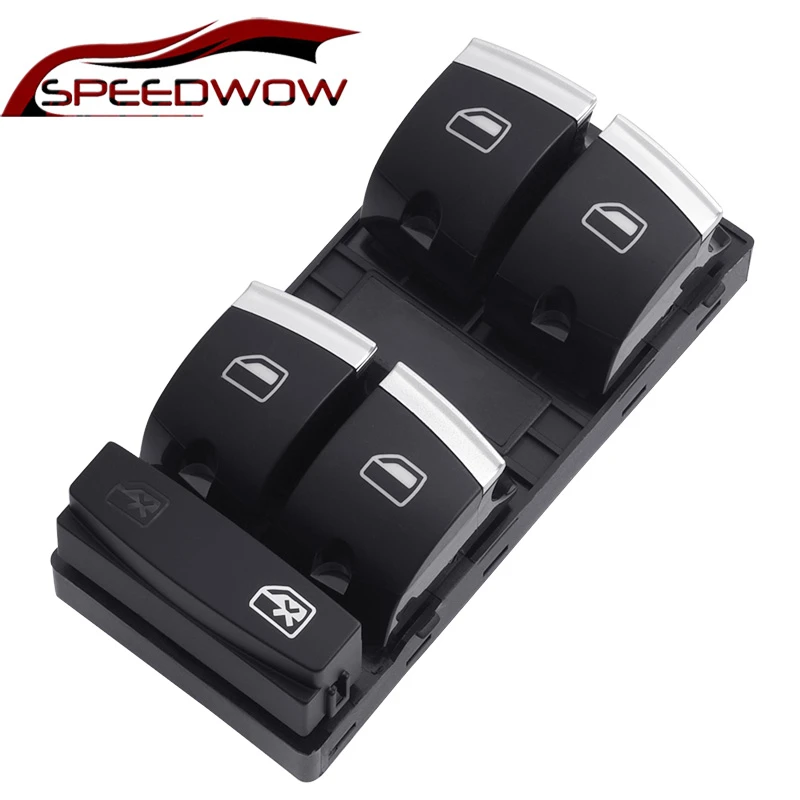 SPEEDWOW мастер Мощность окна Управление кнопка включения для Audi A3 8P A4 S4 RS4 B6 B7 A6 S6 RS6 C6