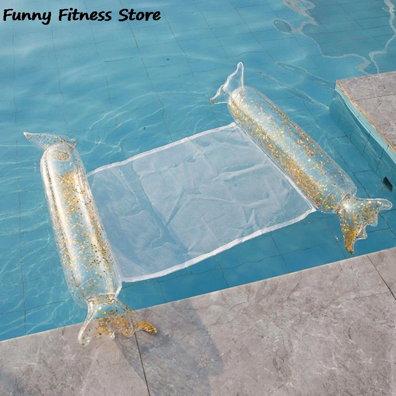 

Inflatable Swimming Float Bed Water Floating Bed Summer Portable Beach Hammock Sleeping Swim Pool Cushion Bed Chair Mattress