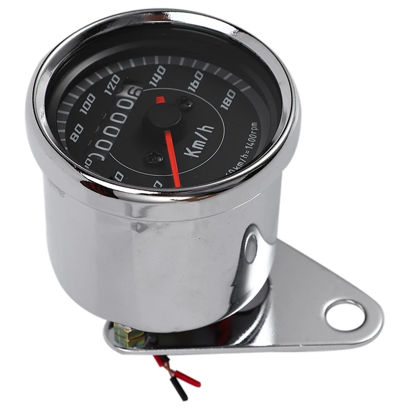 Motorcycle LED Tachometer Speed Gauge Retro Chrome for Honda CG125 | Автомобили и мотоциклы