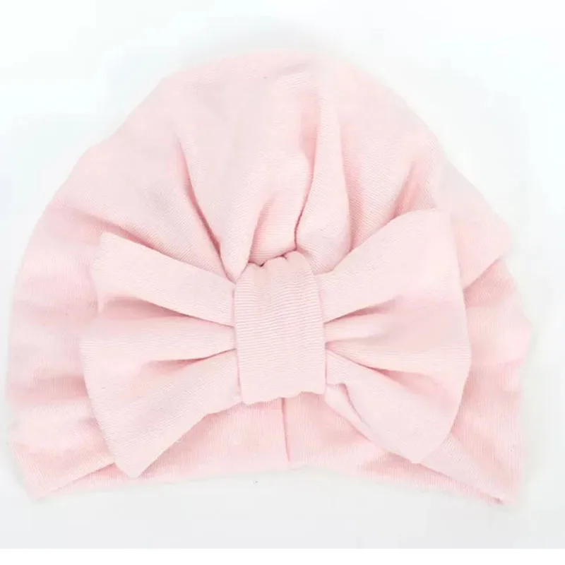 Модная осенне зимняя теплая шапка для младенца эластичные повязки на голову с