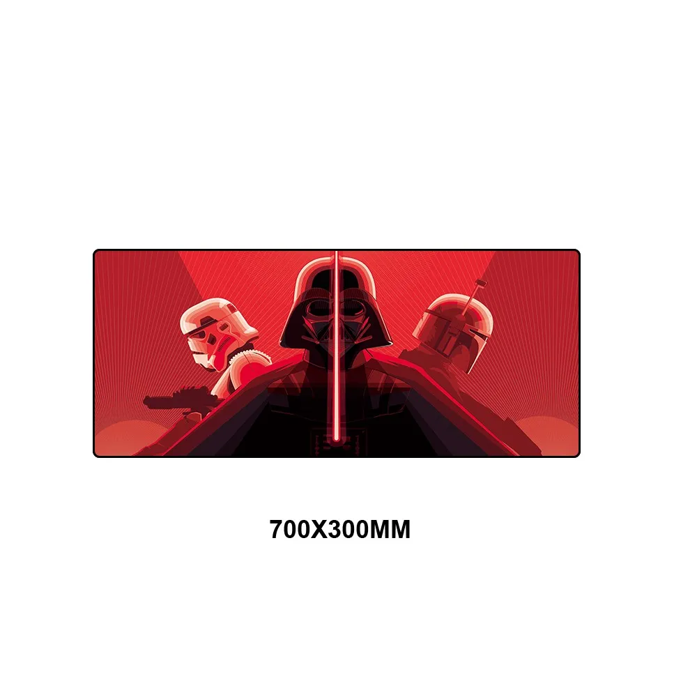 StarWars-069 Star Wars 70x30 см большой игровой коврик для мыши с клавиатурой компьютерный игровой планшет Настольный коврик для мыши с блокировкой края XL офисные коврики для мыши - Цвет: StarWars-069