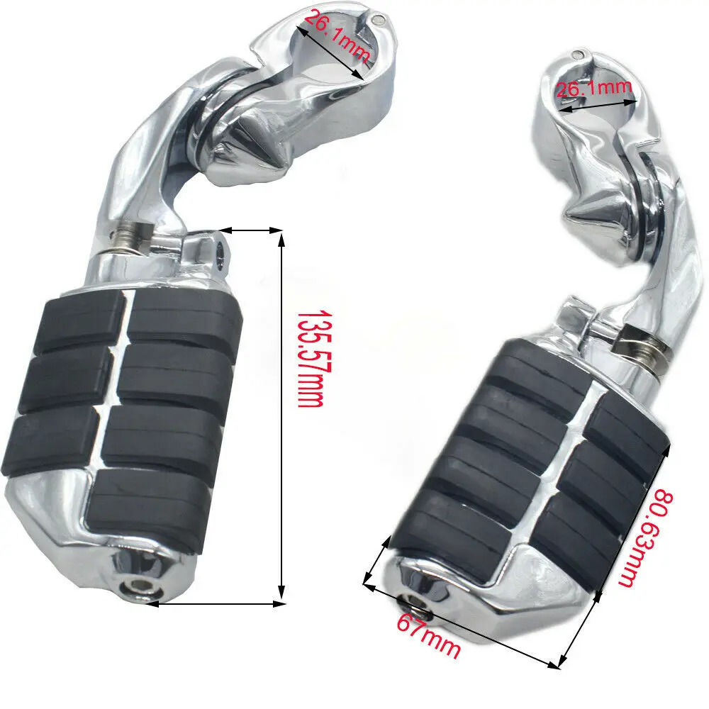 Подножки для шоссе подножки 1 25 дюйма регулируемые защиты двигателя Sportster Softail