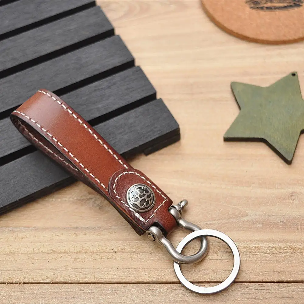 Винтажный держатель ключа кошелечного типа роскошная кожаная ключница