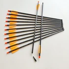 2020 Новинка 12 шт. охотничья стрельба из лука SP350 из чистого углеродного волокна стрелы болты для арбалета EK система R9 стрельба из лука