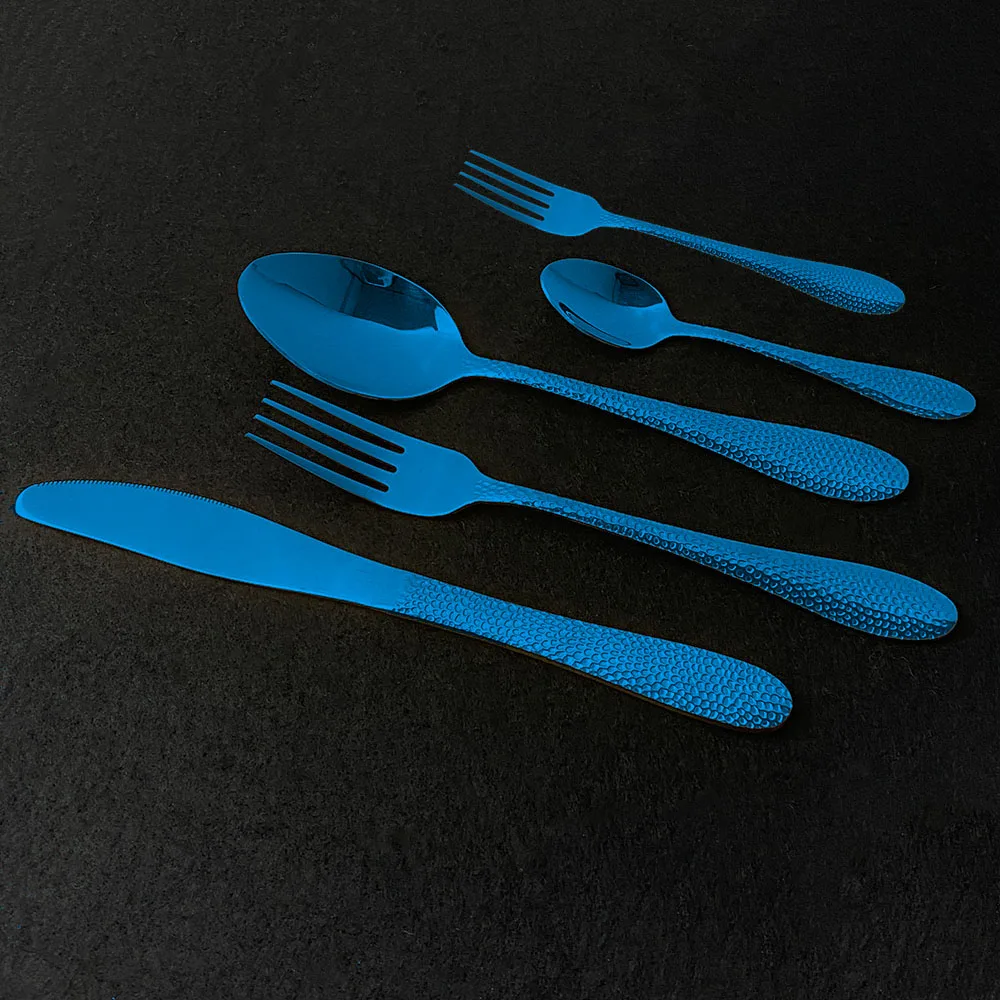 

Tableware Stainless Steel Cutlery Set Luxury Mirror 30Pcs Silver Dinnerware Set Dinner Wedding Kitchen Knives Forks Spoons Set