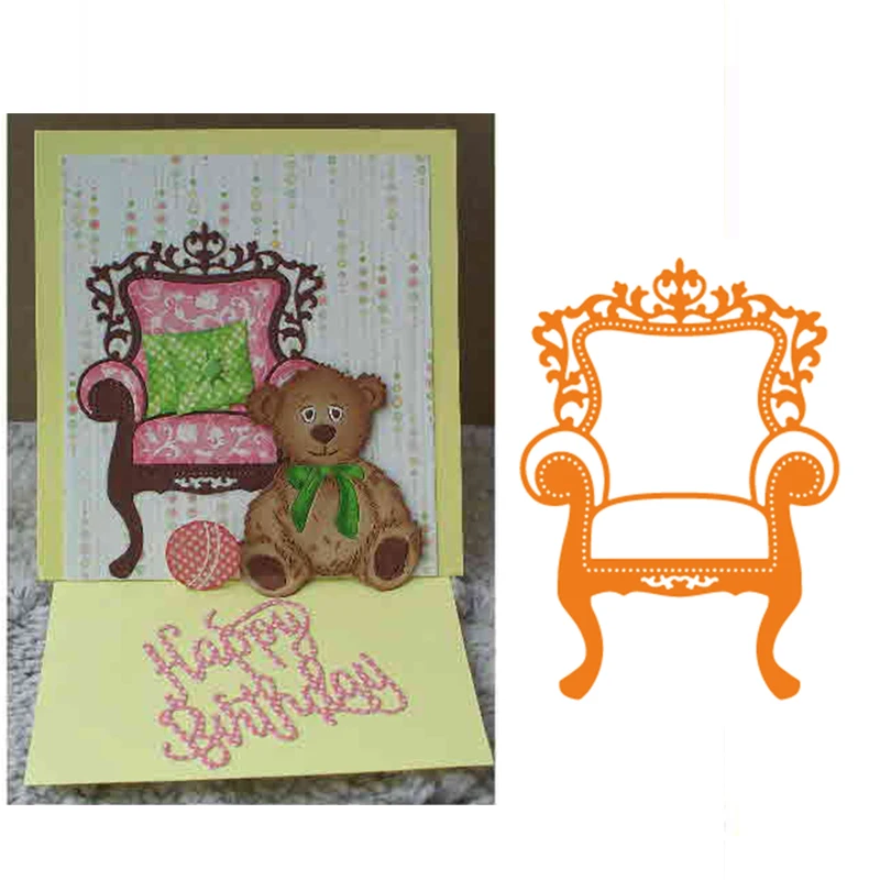 Новинка пресс формы для стула Металлический Стальной шаблон тиснения сделай сам