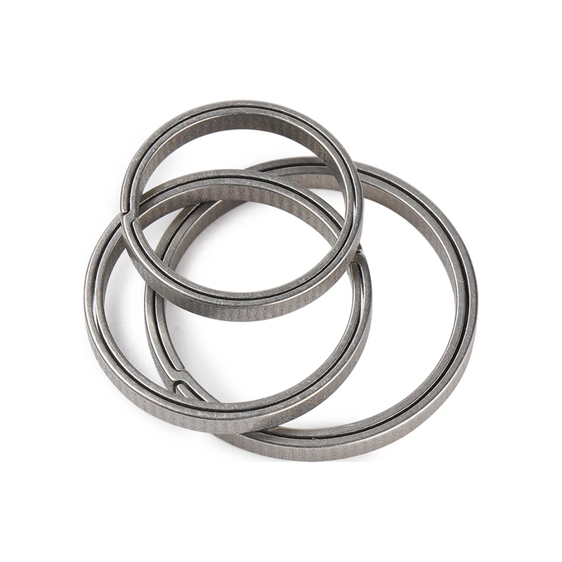 Титановый специальный быстросъемный круглый брелок TC4 с защитой от потери зажим