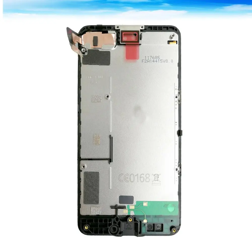 Для Nokia lumia 630 полный сенсорный + экран ЖК дисплея в сборе Бесплатная доставка|frame
