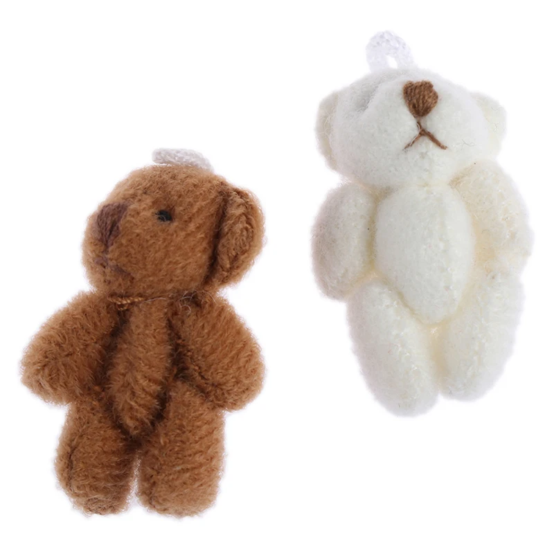 

1Pcs Mini Bear Simulation Miniature Animal Model Furniture Toys Decoration 1/12 Dollhouse Miniature Accessories