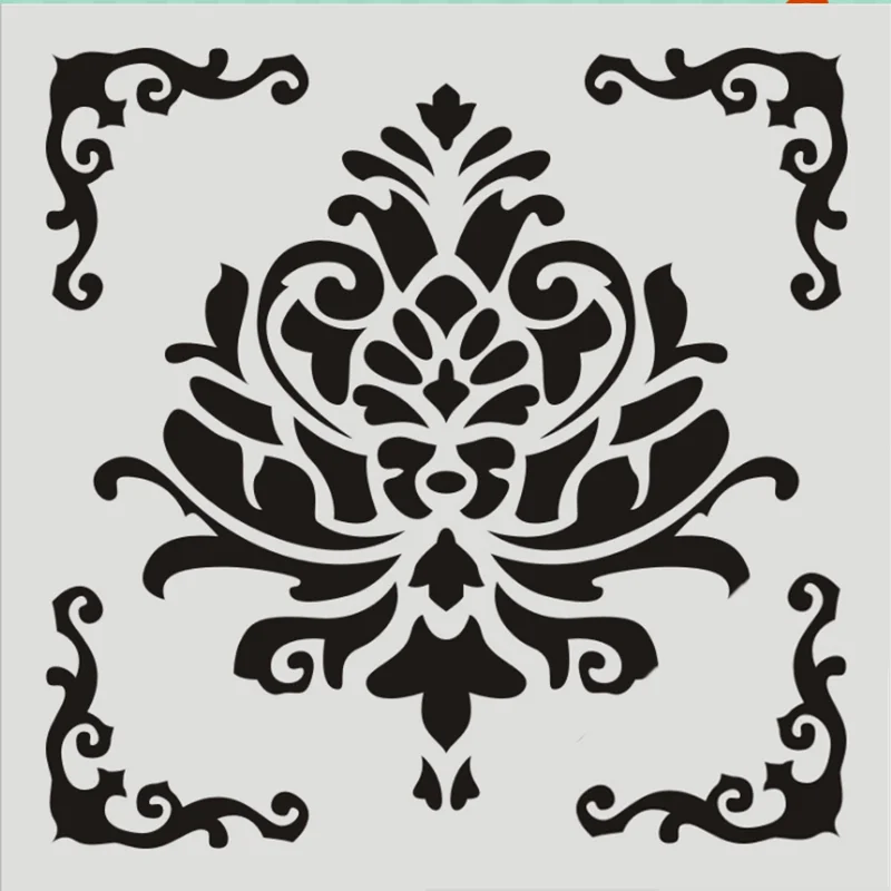 30 * cm diy craft mandala stencil for woodcut painting scrapbook wall art stamping decoration album embossed paper card | Канцтовары для