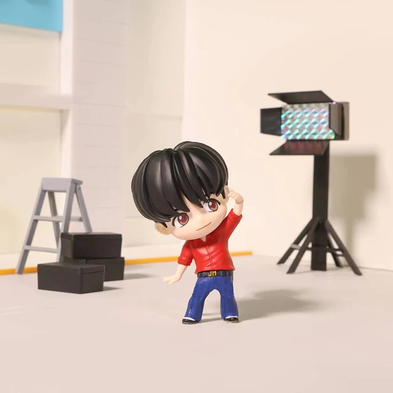 7 шт./компл. кавайные группы Bangtan Boys фигурки из ПВХ модели игрушек милые Звездные