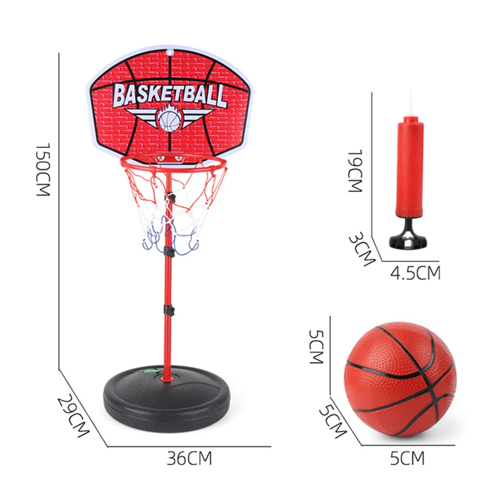 

1.5M Basketball Stands Toys Set Height Adjustable Kids Boy Basketball Hoop Board Children's Outdoor Sports Exercise Toys