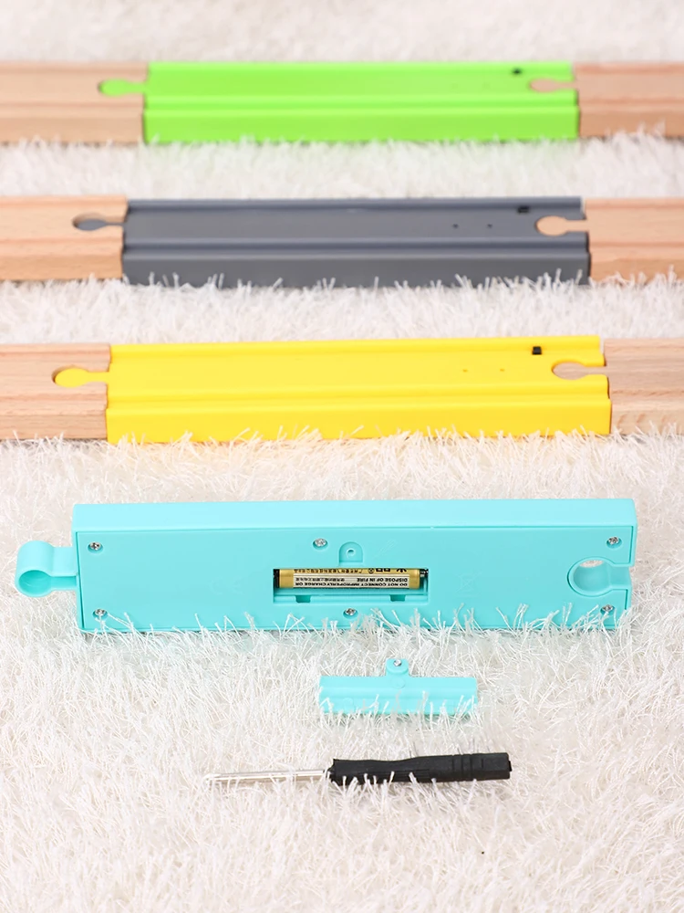 Вокальный трек ловушка сенсорный совместимый деревянный поезд все бренды