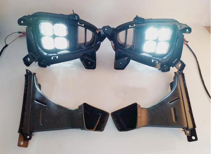 Светодиодный дневный ходовой светильник DRL 2 шт. передний бампер светодиодный