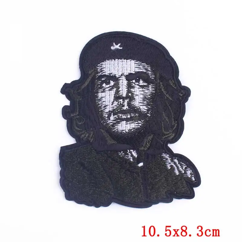 Prajna винтажная вышивка ERNESTO Che Guevara патч для рук революционная Военная Вышивка