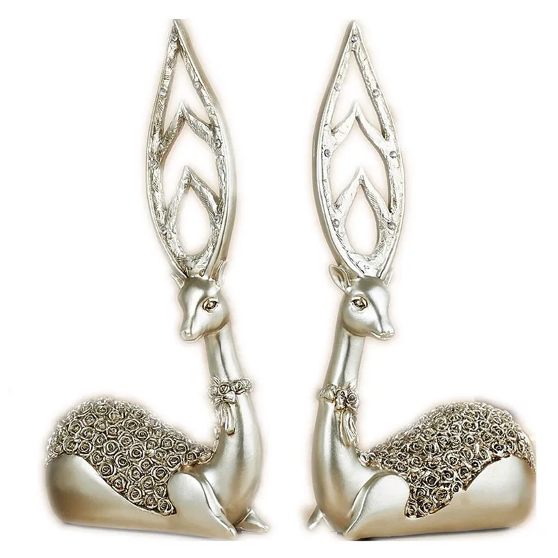 

Fawn Decoration Home Decoration Resin Animal Crafts Desktop Accessories Animal Decoration Wedding Decoration Business Gifts