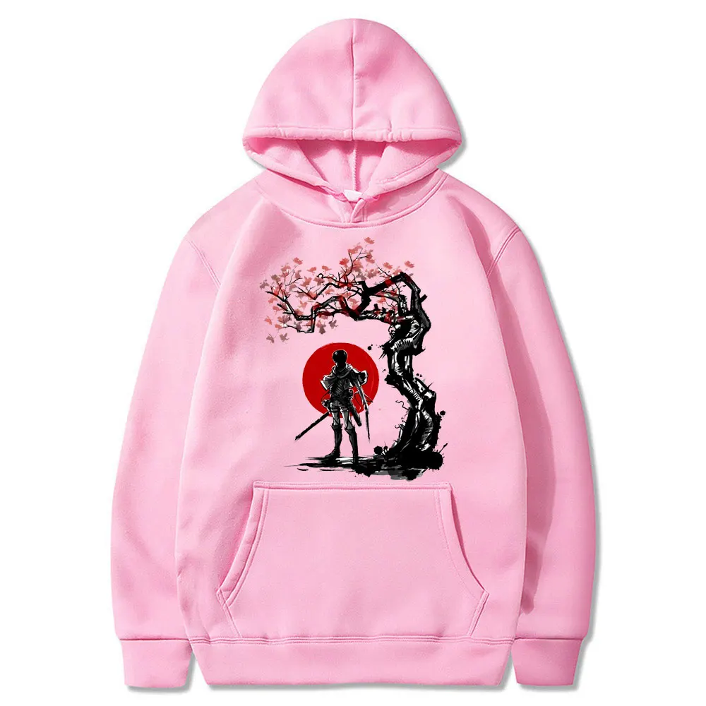 Толстовка мужская с капюшоном из аниме атака на Титанов уличная одежда в стиле