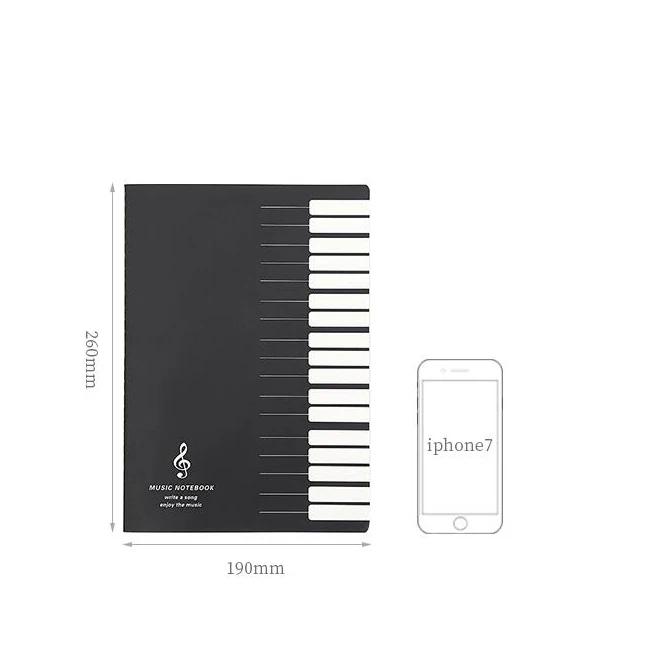 Five Lines Music Notes Notebook Tab Staff Stave | Спорт и развлечения