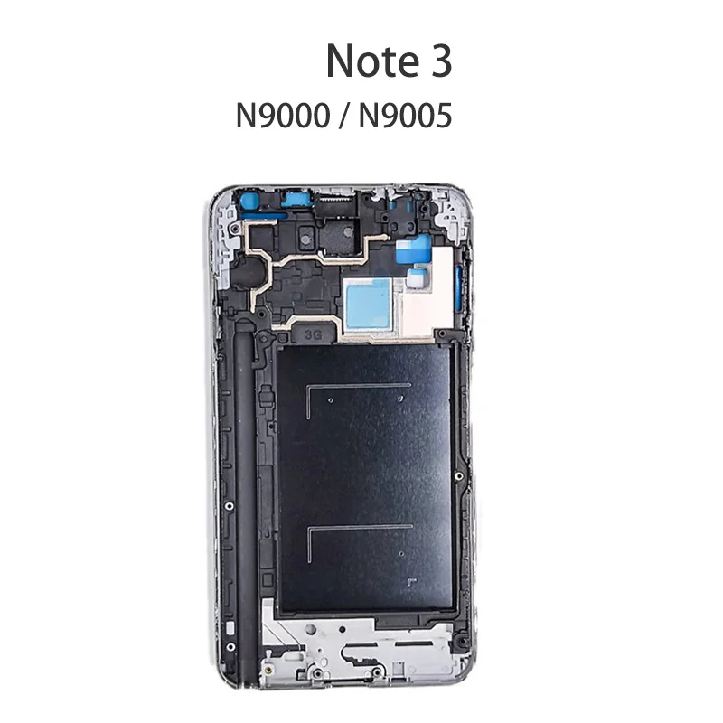 Для Samsung Galaxy note3 / N900 Note 3 N9005 средняя рамка Корпус пластина ободок Крышка корпуса