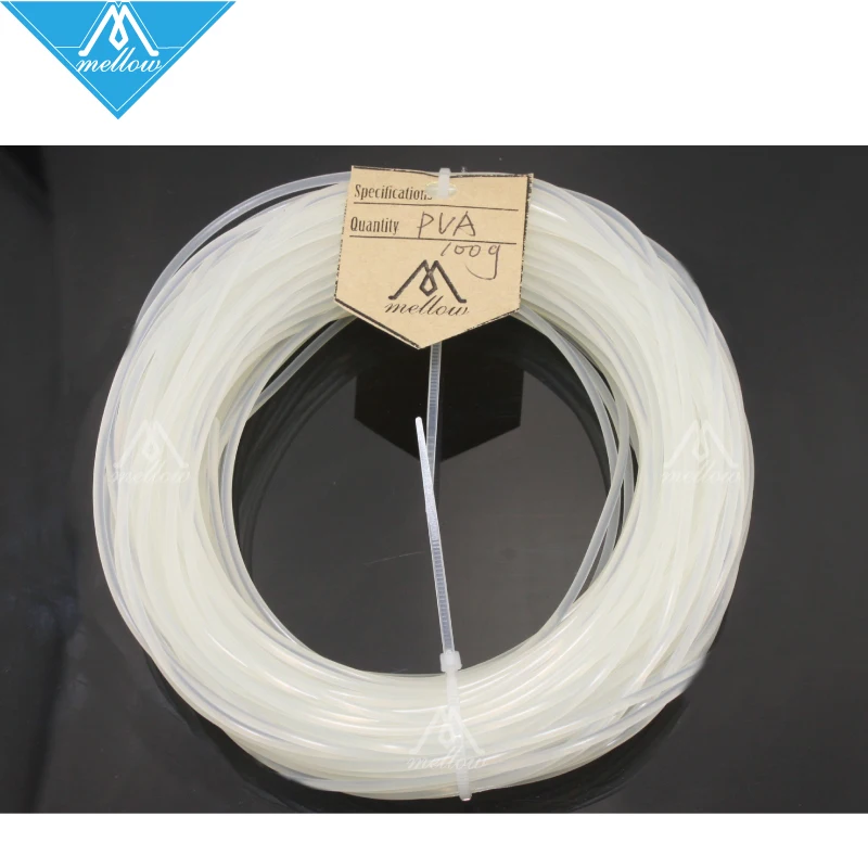 Филамент PVA для 3D принтера 100g катушка 1 75 мм 100 г Makerbot Reprap UP Afinia Flash Forge и всех FDM