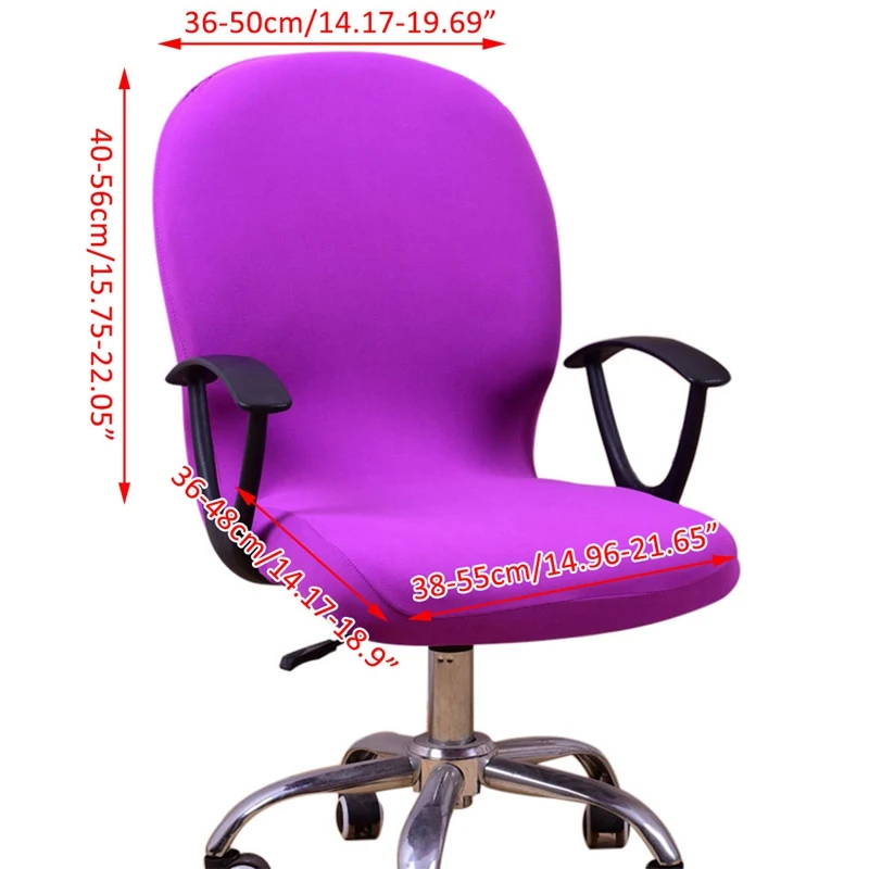 New Arrival Stretch Seat Arm Chair Cover Elastic Office Chair Cover Spandex Chair Slipcover Seat Cover for Computer Chair Case