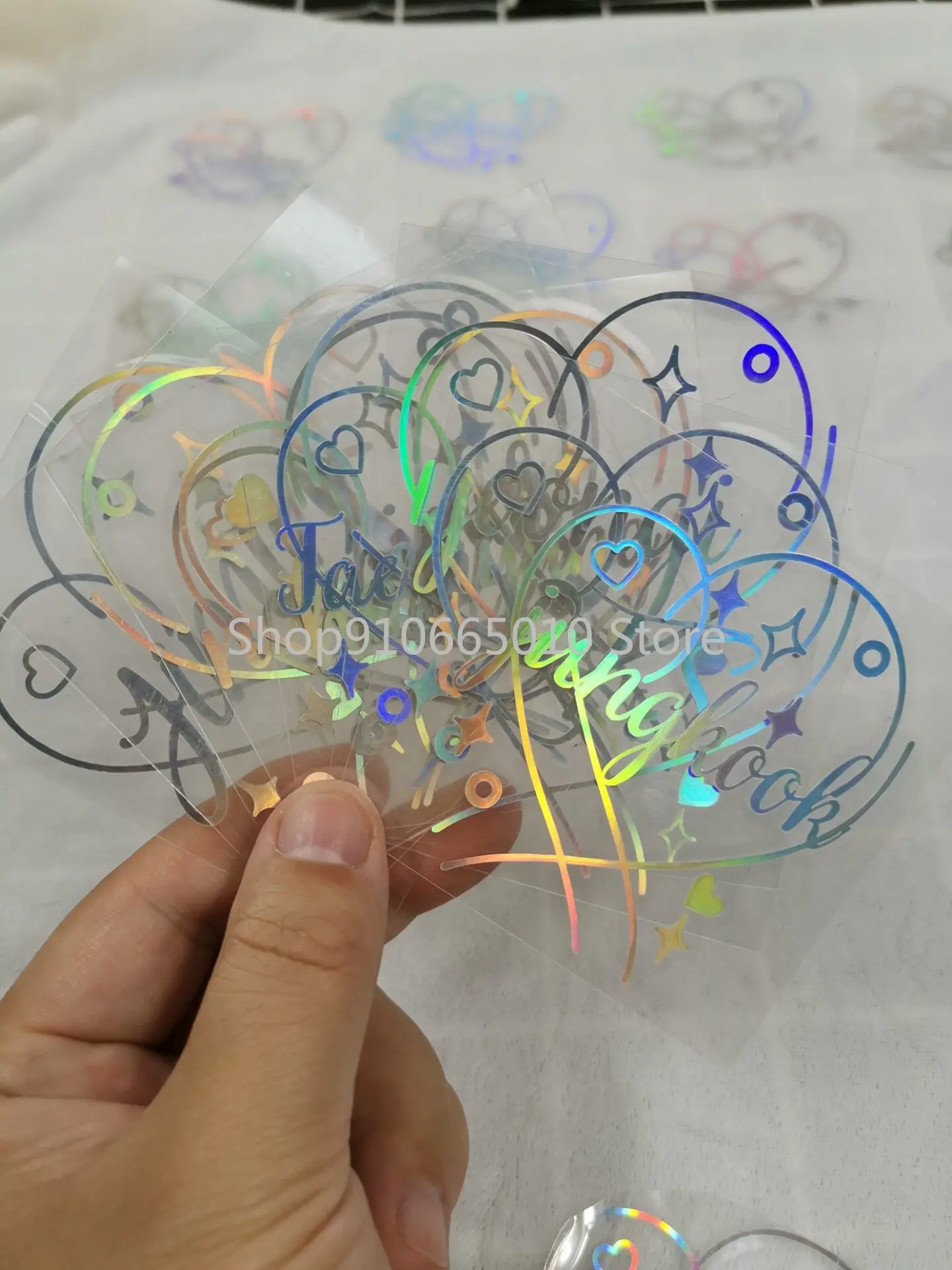 Наклейка с голограммой Bangtan Boys поддержка поклонников уникальные лазерные