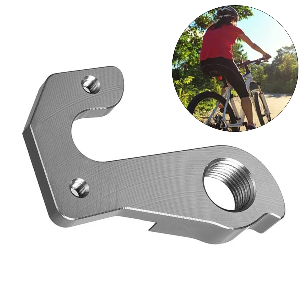 

Derailleur Hanger Bike Rear Gear Bicycle Tail Hook Aluminium Alloy Adapter For Mountain Bike Silver Brompton Ultegra Ztto