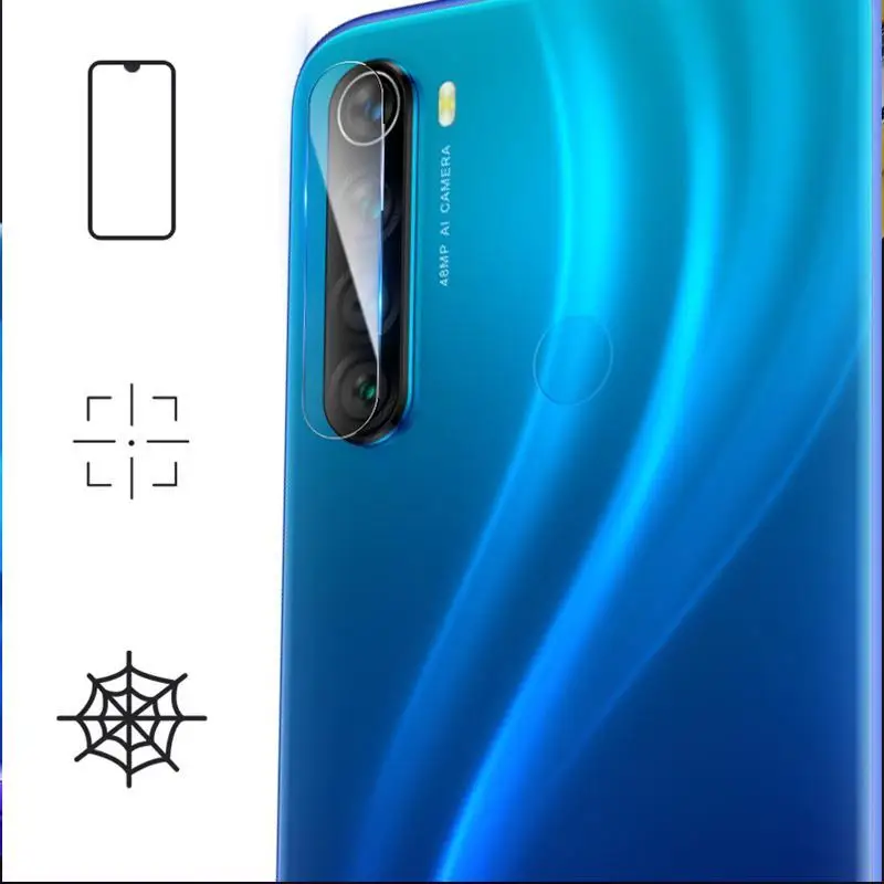 2 в 1 9D полное покрытие закаленного стекла для Xiaomi Redmi 8 8A Note Pro 8T Задняя камера + передняя пленка для защиты
